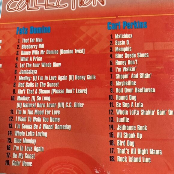 2001 The Rock and Roll Collection 6 Cds Elvis Jerry Lee Lewis Carl Perkins - Picture 5 of 6